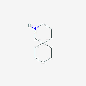 molecular formula C10H19N B1276859 2-Azaspiro[5.5]undecane CAS No. 180-48-3