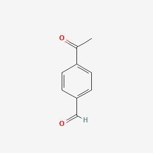 molecular formula C9H8O2 B1276866 4-乙酰基苯甲醛 CAS No. 3457-45-2
