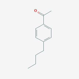 molecular formula C12H16O B127687 Ethanone, 1-(4-butylphenyl)- CAS No. 37920-25-5