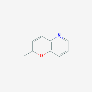 molecular formula C9H9NO B127688 2-methyl-2H-pyrano[3,2-b]pyridine CAS No. 153782-84-4