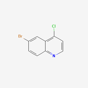 molecular formula C9H5BrClN B1276899 6-Bromo-4-chloroquinoline CAS No. 65340-70-7