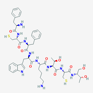 molecular formula C49H68N10O10S2 B012769 Octreotide[reduced] CAS No. 108102-46-1