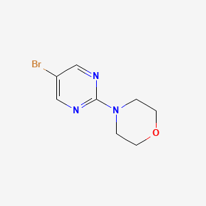 molecular formula C8H10BrN3O B1276905 4-(5-溴嘧啶-2-基)吗啉 CAS No. 84539-22-0