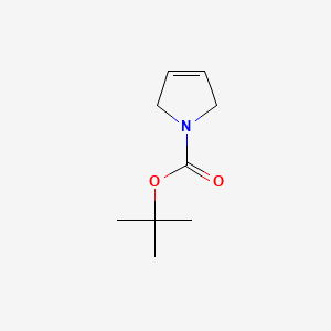 molecular formula C9H15NO2 B1276909 tert-Butyl 2,5-dihydro-1H-pyrrole-1-carboxylate CAS No. 73286-70-1