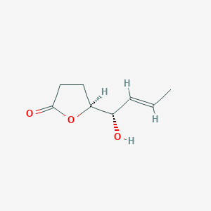 molecular formula C8H12O3 B12769194 Nigrosporalactone CAS No. 23790-99-0