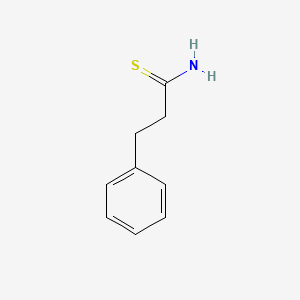 molecular formula C9H11NS B1276920 3-Phenylpropanethioamide CAS No. 65680-20-8