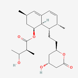 molecular formula C24H36O6 B12769216 3''-Hydroxylovastatin CAS No. 125638-72-4