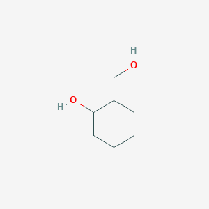molecular formula C7H14O2 B1276947 2-Hydroxymethylcyclohexanol CAS No. 27583-43-3