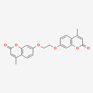 molecular formula C22H18O6 B12769599 Immunacor CAS No. 66346-10-9