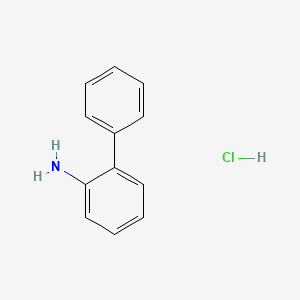 molecular formula C12H12ClN B1276960 2-Aminobiphenyl hydrochloride CAS No. 2185-92-4