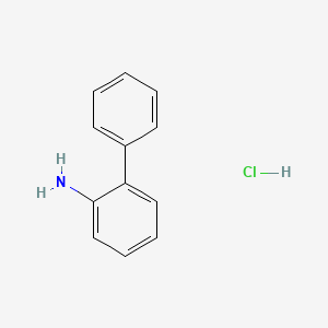 molecular formula C12H12ClN B1276960 2-Biphenylamine hydrochloride CAS No. 2185-92-4