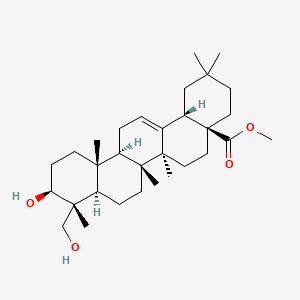 molecular formula C31H50O4 B12769620 Hederagenin methyl ester CAS No. 17736-04-8
