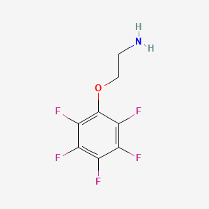 molecular formula C8H6F5NO B1276976 2-(五氟苯氧基)乙胺 CAS No. 110225-28-0