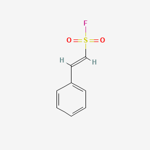 molecular formula C8H7FO2S B1277012 Ethenesulfonyl fluoride, 2-phenyl- CAS No. 405-18-5