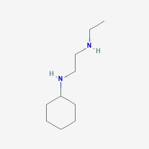 molecular formula C10H22N2 B1277024 N-环己基-N'-乙基-1,2-乙二胺 CAS No. 41239-36-5