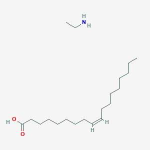 molecular formula C20H41NO2 B12770284 Ethylamine oleate CAS No. 39664-27-2