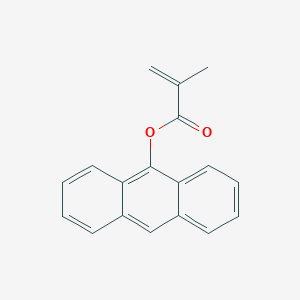 molecular formula C18H14O2 B127704 Anthracen-9-yl 2-methylprop-2-enoate CAS No. 32468-70-5