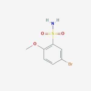 molecular formula C7H8BrNO3S B1277058 5-Bromo-2-methoxybenzenesulfonamide CAS No. 23095-14-9