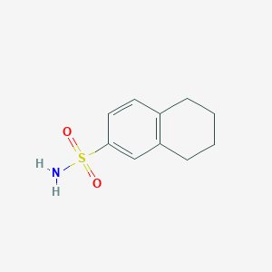 molecular formula C10H13NO2S B1277059 5,6,7,8-Tetrahydronaphthalene-2-sulfonamide CAS No. 112894-45-8