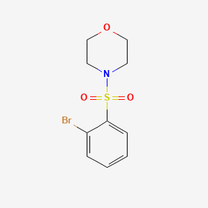 molecular formula C10H12BrNO3S B1277062 4-(2-Bromophenylsulfonyl)morpholine CAS No. 688798-57-4