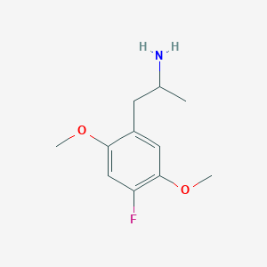 molecular formula C11H16FNO2 B12770824 2,5-Dimethoxy-4-fluoroamphetamine CAS No. 125903-69-7