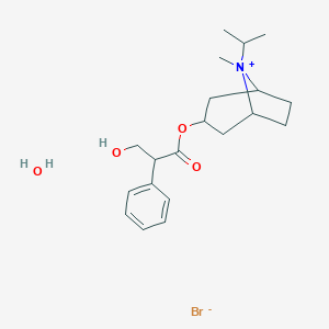 molecular formula C20H32BrNO4 B127709 Ipratropium bromide monohydrate CAS No. 922491-06-3