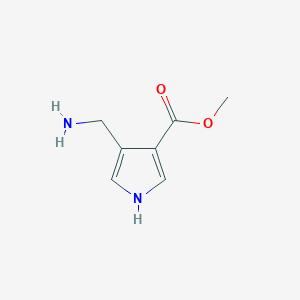 methyl 4-(aminomethyl)-1H-pyrrole-3-carboxylate