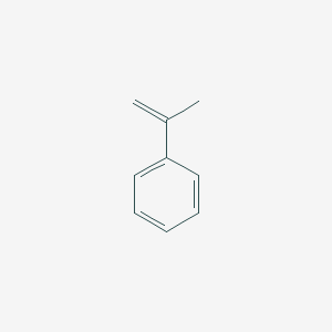 molecular formula C9H10<br>C6H5C(CH3)=CH2<br>C9H10 B127712 alpha-Methylstyrene CAS No. 98-83-9