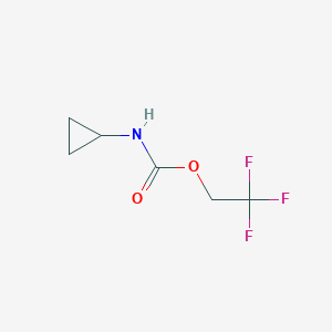 2,2,2-trifluoroethyl N-cyclopropylcarbamate
