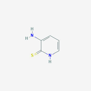 molecular formula C5H6N2S B1277125 3-aminopyridine-2(1H)-thione CAS No. 38240-21-0