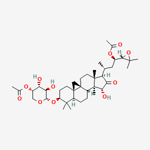 molecular formula C39H60O11 B12771276 Cimiracemoside L CAS No. 473554-76-6