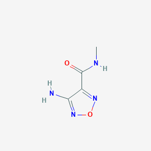 4-amino-N-methyl-1,2,5-oxadiazole-3-carboxamide