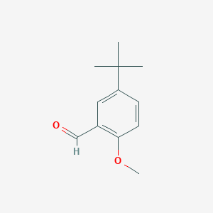 molecular formula C12H16O2 B1277133 5-(tert-Butyl)-2-methoxybenzaldehyde CAS No. 85943-26-6