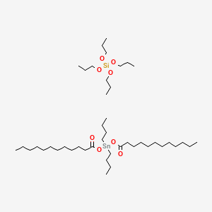 molecular formula C44H92O8SiSn B12771403 Einecs 270-183-1 CAS No. 68412-36-2