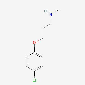 3-(4-chlorophenoxy)-N-methylpropan-1-amine