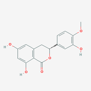molecular formula C16H14O6 B12771435 Thunberginol E CAS No. 147517-08-6