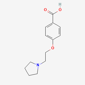 4-(2-Pyrrolidin-1-yl-ethoxy)-benzoic acid