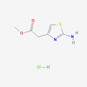 (2-Amino-thiazol-4-yl)-acetic acid methyl ester hydrochloride
