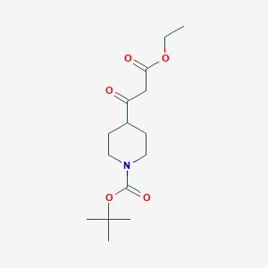 Tert-butyl 4-(3-ethoxy-3-oxopropanoyl)piperidine-1-carboxylate