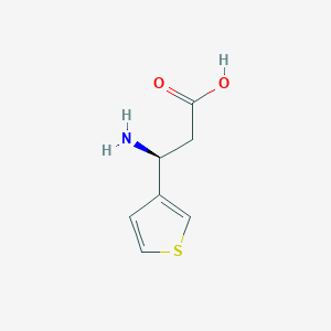 (S)-3-Amino-3-(thiophen-3-yl)propanoic acid