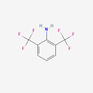 molecular formula C8H5F6N B1277209 2,6-双(三氟甲基)苯胺 CAS No. 313-13-3