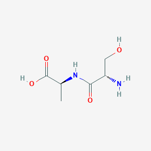 molecular formula C6H12N2O4 B1277210 H-Ser-Ala-OH CAS No. 6403-17-4