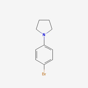molecular formula C10H12BrN B1277245 1-(4-Bromophenyl)pyrrolidine CAS No. 22090-26-2