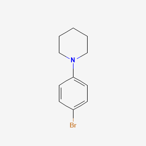molecular formula C11H14BrN B1277246 1-(4-Bromophenyl)piperidine CAS No. 22148-20-5