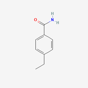 molecular formula C9H11NO B1277280 4-Ethylbenzamide CAS No. 33695-58-8