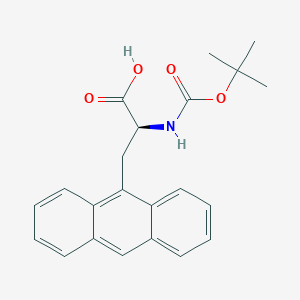 B1277282 Boc-3-(9-anthryl)-L-alanine CAS No. 332065-09-5