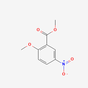 molecular formula C9H9NO5 B1277286 Methyl 2-methoxy-5-nitrobenzoate CAS No. 34841-11-7
