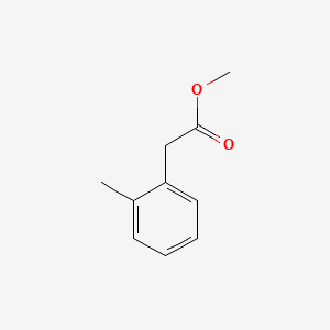 molecular formula C10H12O2 B1277293 甲基邻甲苯乙酸酯 CAS No. 40851-62-5