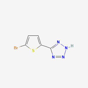 molecular formula C5H3BrN4S B1277295 5-(5-Bromo-2-Thienyl)-1H-Tetrazole CAS No. 211943-12-3