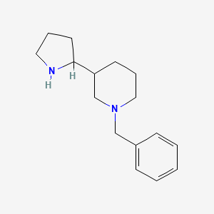 molecular formula C16H24N2 B1277301 1-Benzyl-3-(pyrrolidin-2-yl)piperidine 